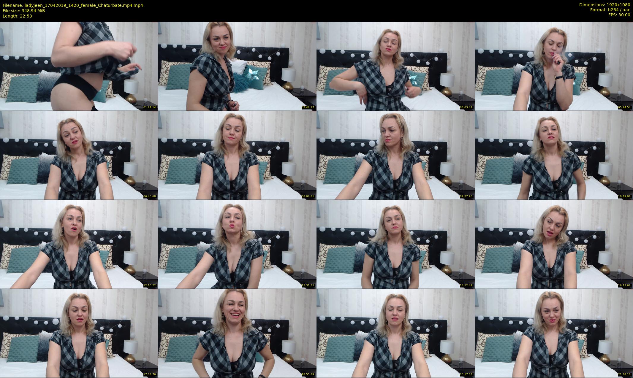 ladyjeen — 23 minute Chaturbate female cam show recording, 1080p, Apr 17, 2019