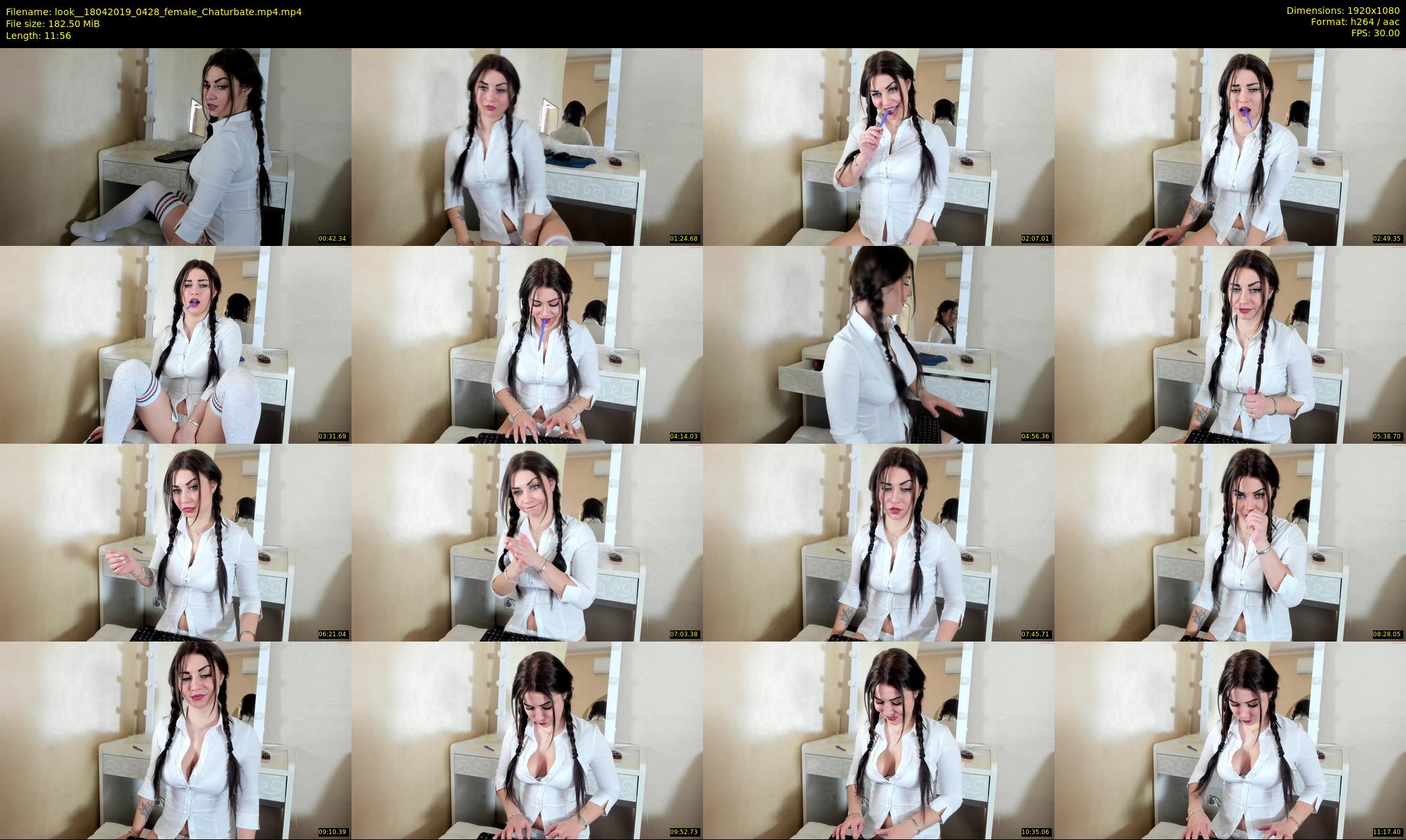 look_ — 12 minute Chaturbate female cam show recording, 1080p, Apr 18, 2019