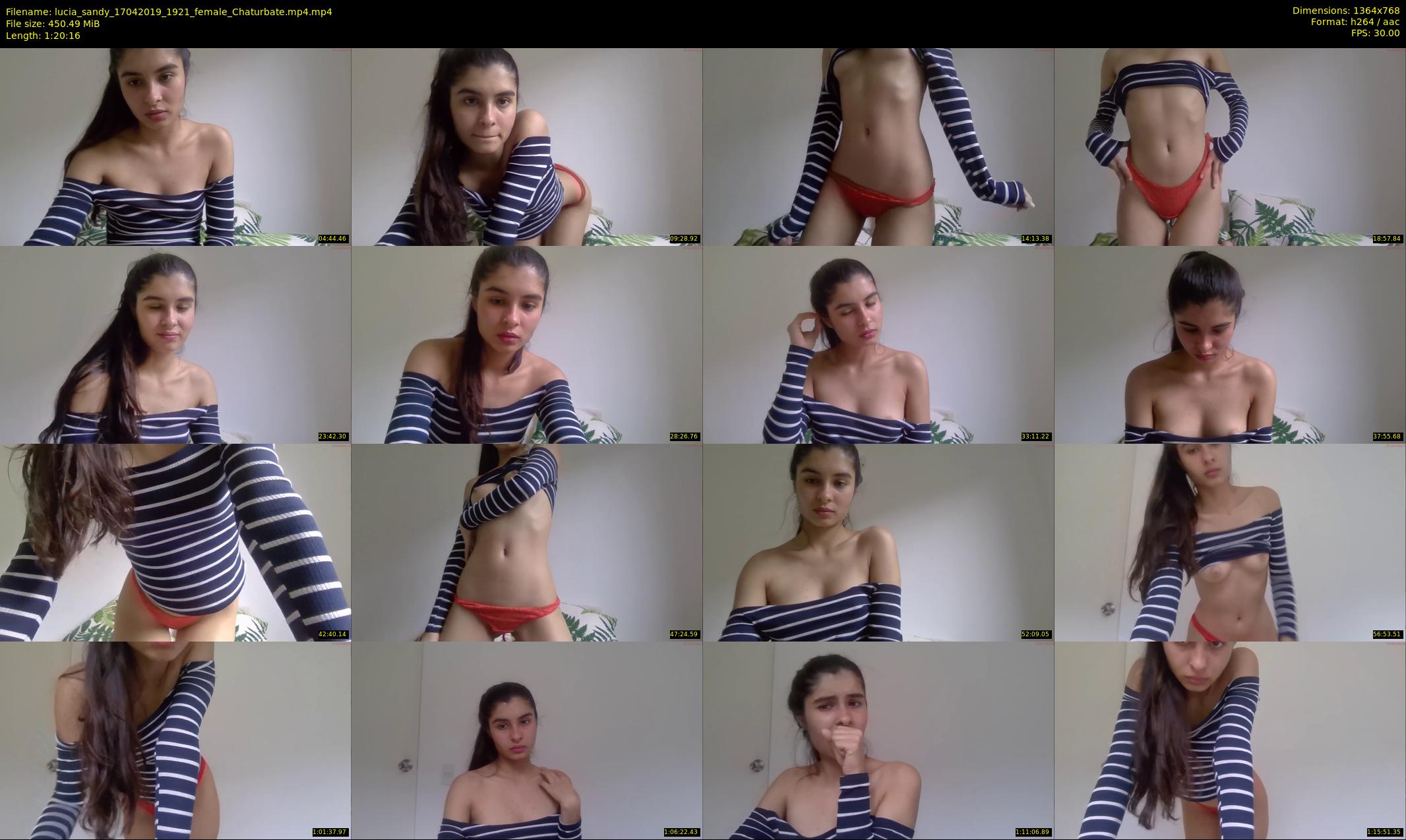 lucia_sandy — 81 minute Chaturbate female cam show recording, 720p, Apr 17, 2019