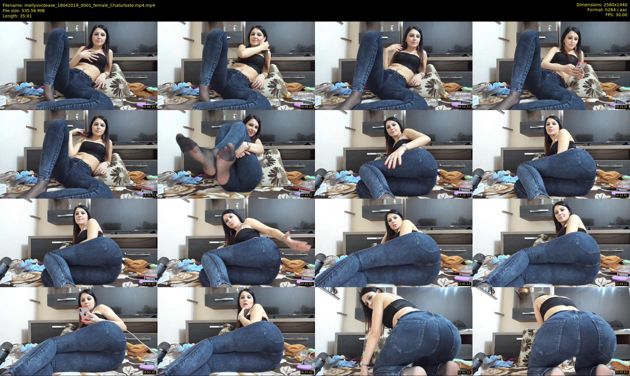 mellyvontease — 36 minute Chaturbate female cam show recording, 1080p, Apr 18, 2019