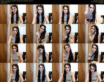 milanatwice — 30 minute Chaturbate female cam show recording, 480p, Apr 17, 2019