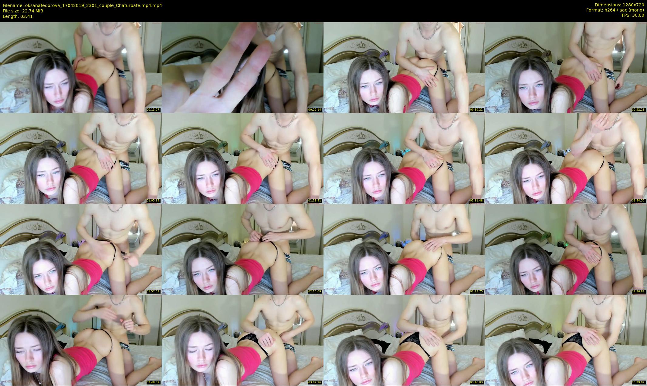 oksanafedorova — 4 minute Chaturbate female cam show recording, 720p, Apr 17, 2019