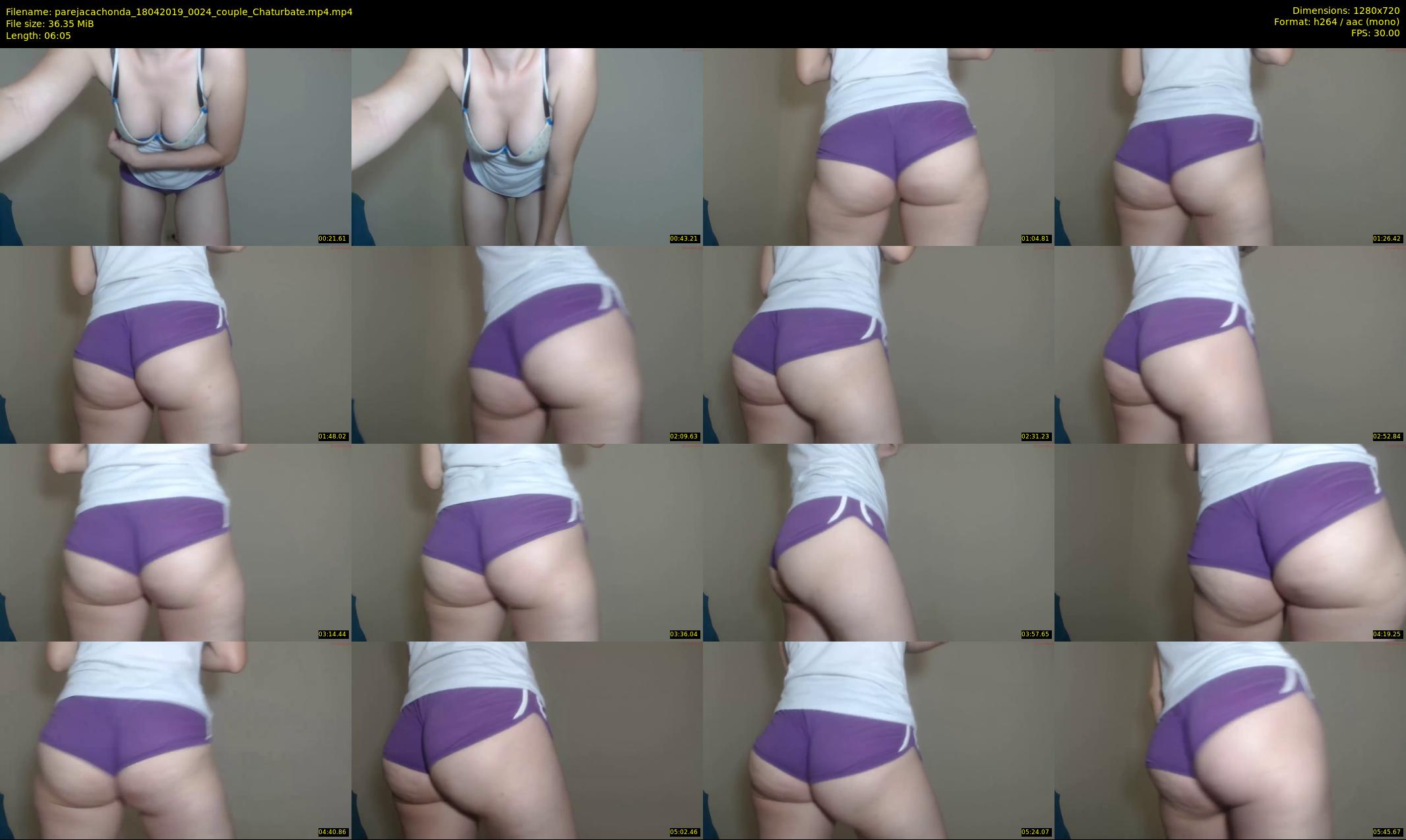 parejacachonda — 7 minute Chaturbate couple cam show recording, 720p, Apr 18, 2019