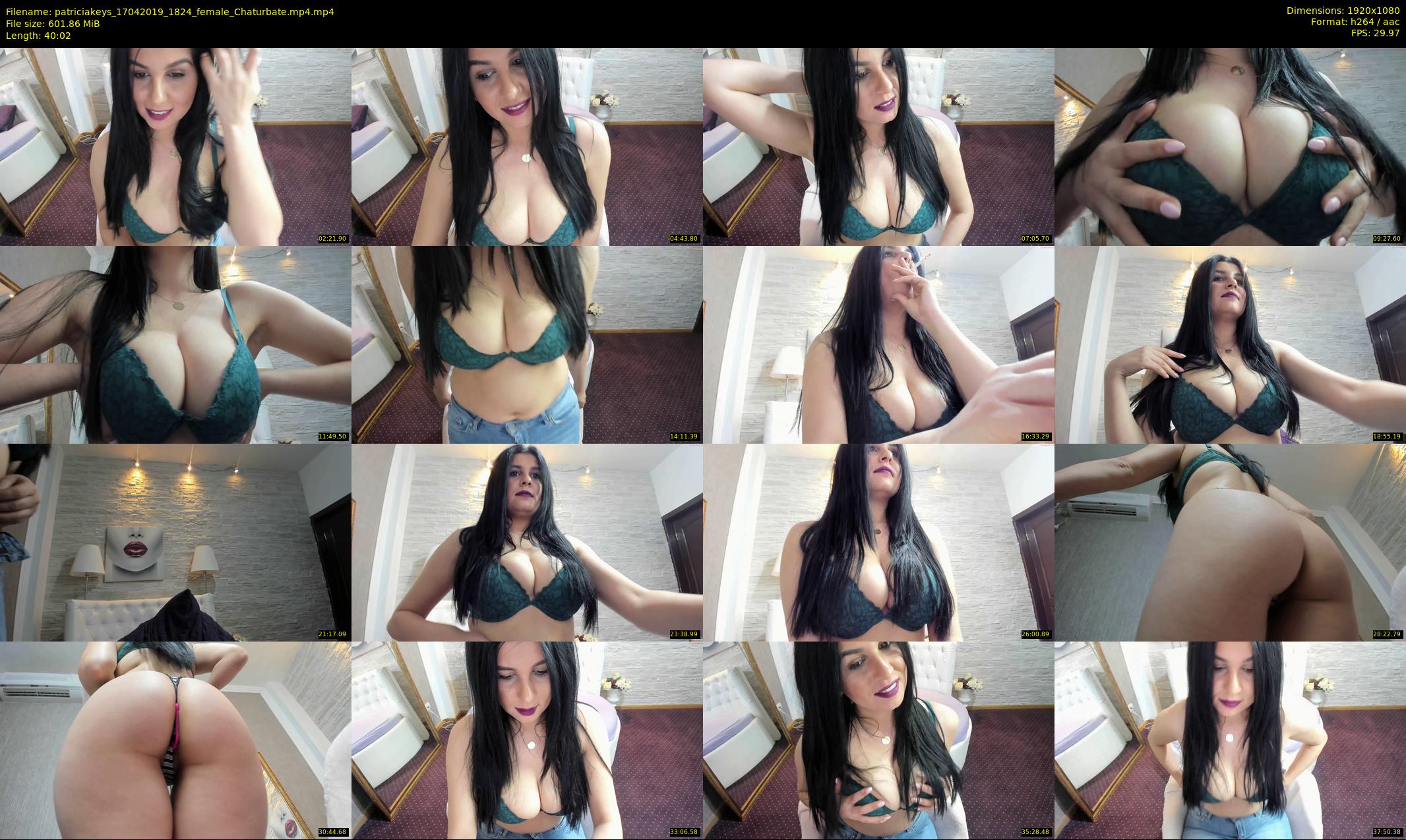 patriciakeys — 41 minute Chaturbate female cam show recording, 1080p, Apr 17, 2019