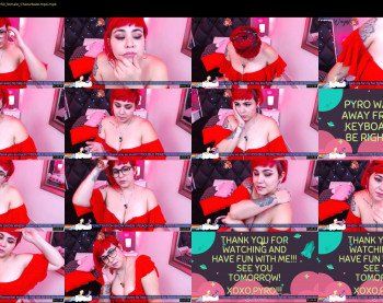 pyrowayne — 40 minute Chaturbate female cam show recording, 720p, Apr 18, 2019
