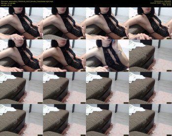 sexycat34 — 3 minute Chaturbate couple cam show recording, 480p, Apr 17, 2019