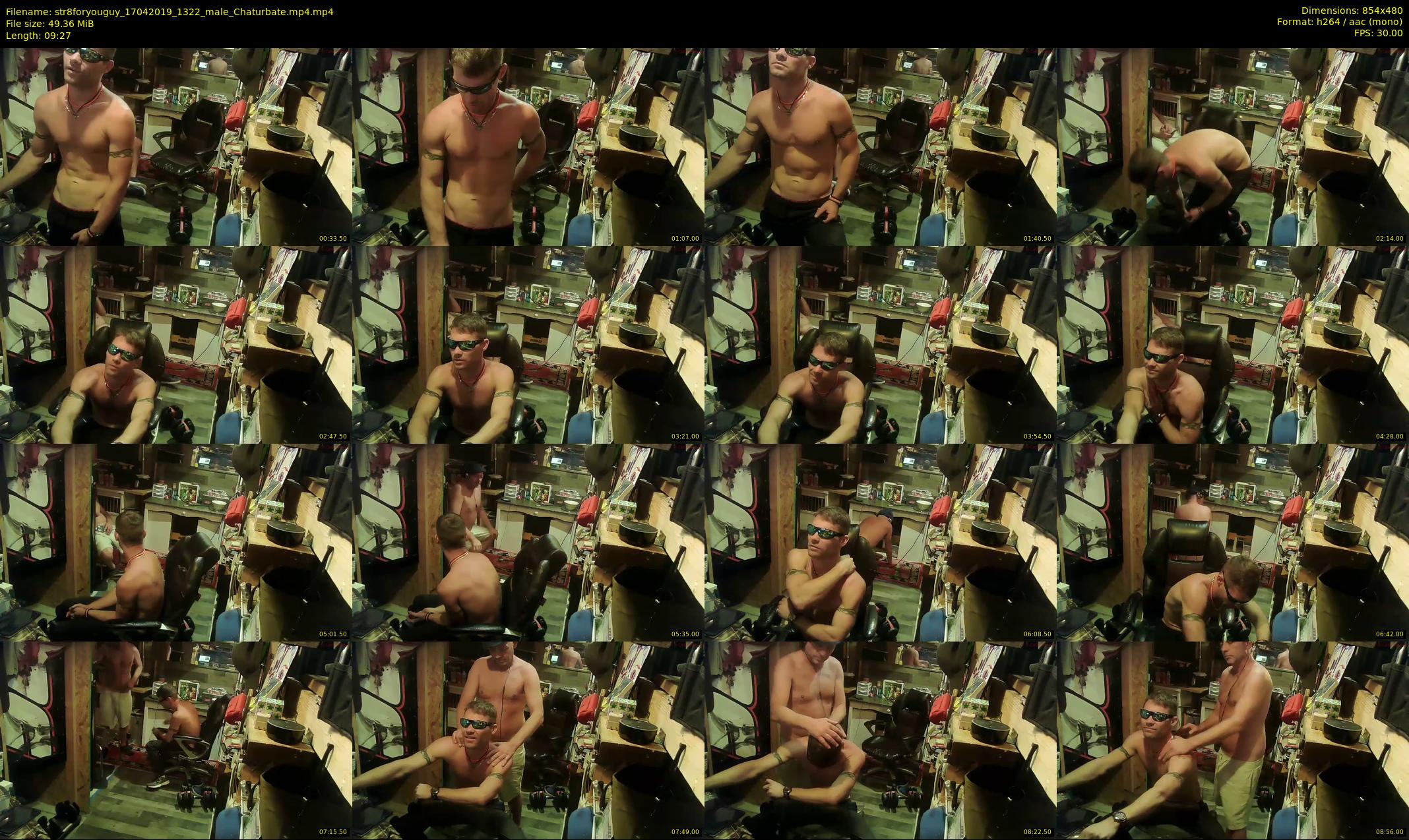 str8foryouguy — 10 minute Chaturbate male cam show recording, 480p, Apr 17, 2019