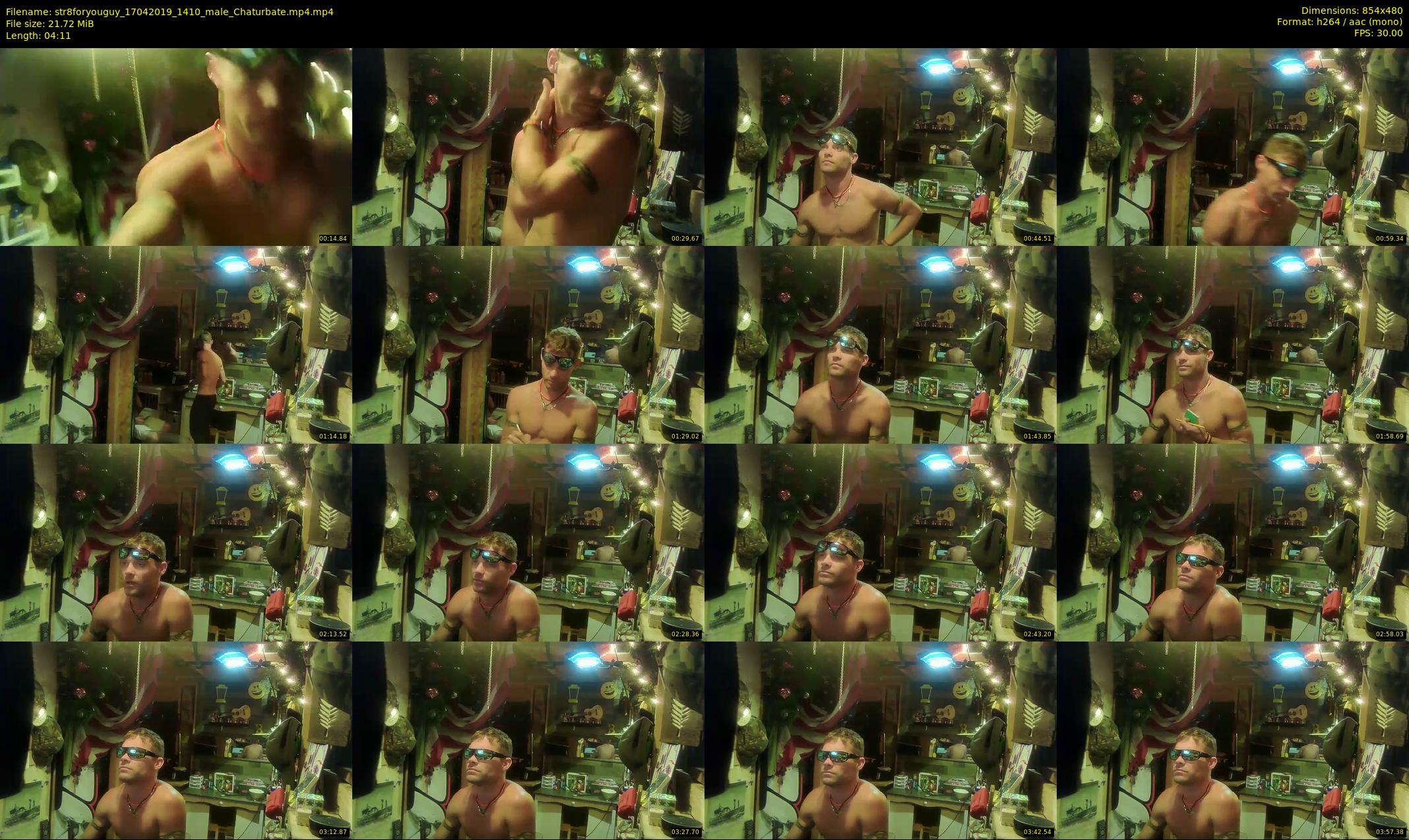 str8foryouguy — 5 minute Chaturbate male cam show recording, 480p, Apr 17, 2019