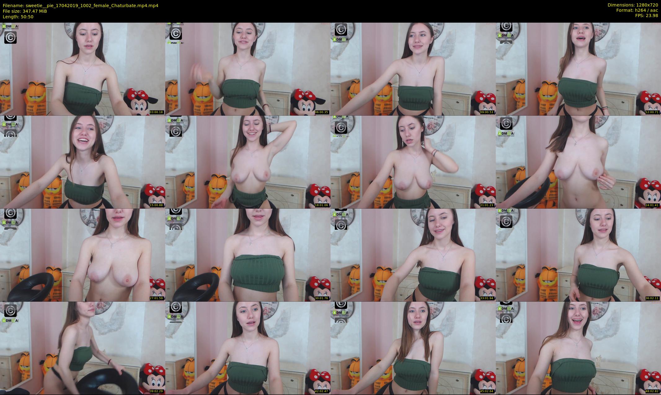 sweetie__pie — 51 minute Chaturbate female cam show recording, 720p, Apr 17, 2019