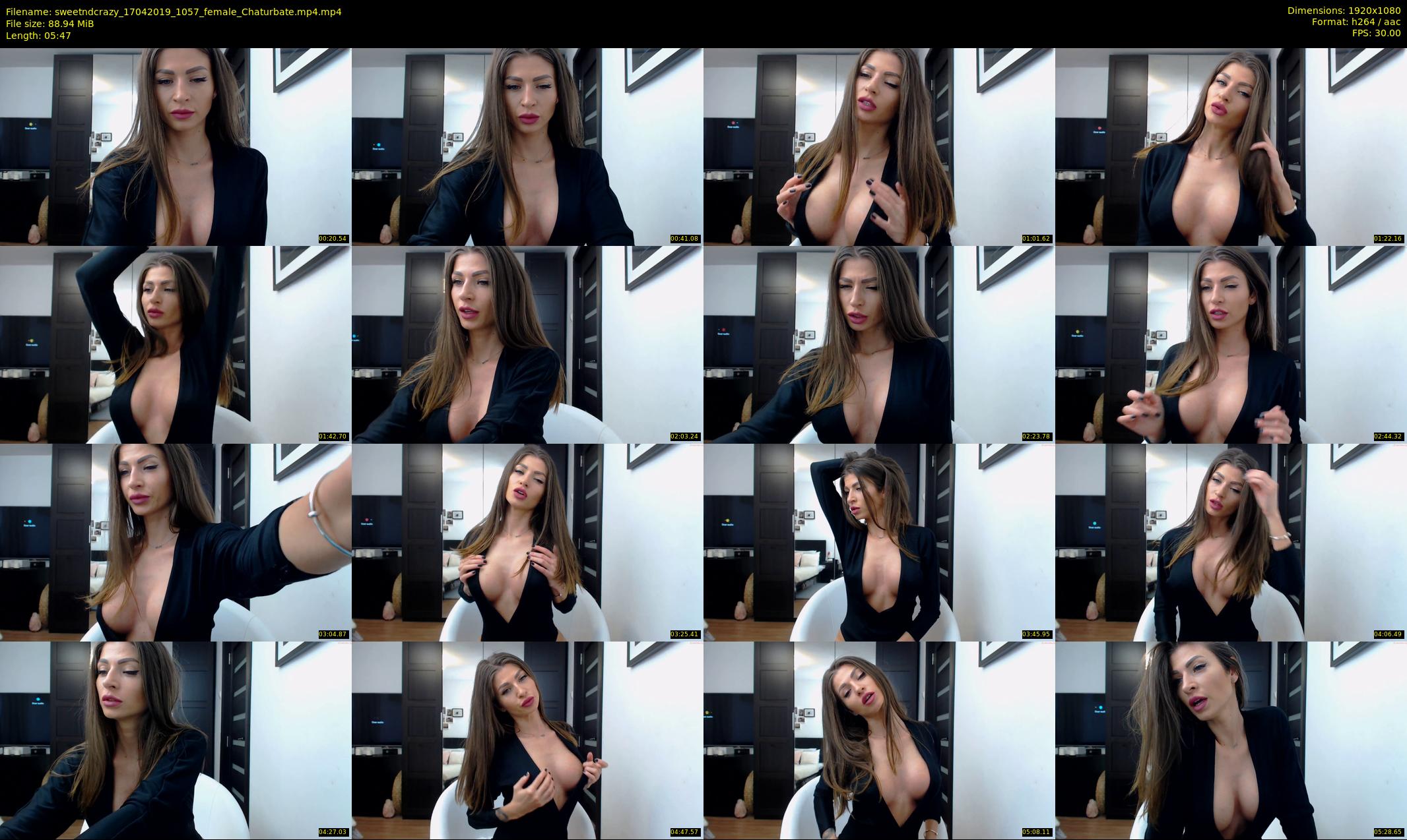 sweetndcrazy — 6 minute Chaturbate female cam show recording, 1080p, Apr 17, 2019