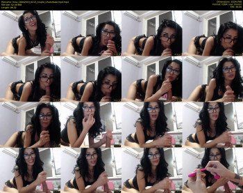trioa — 9 minute Chaturbate couple cam show recording, 720p, Apr 18, 2019