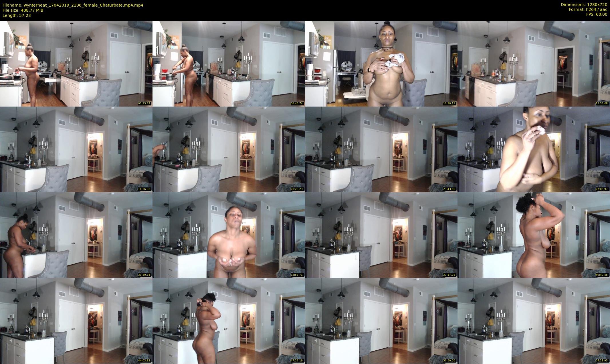 wynterheat — 58 minute Chaturbate female cam show recording, 720p, Apr 17, 2019