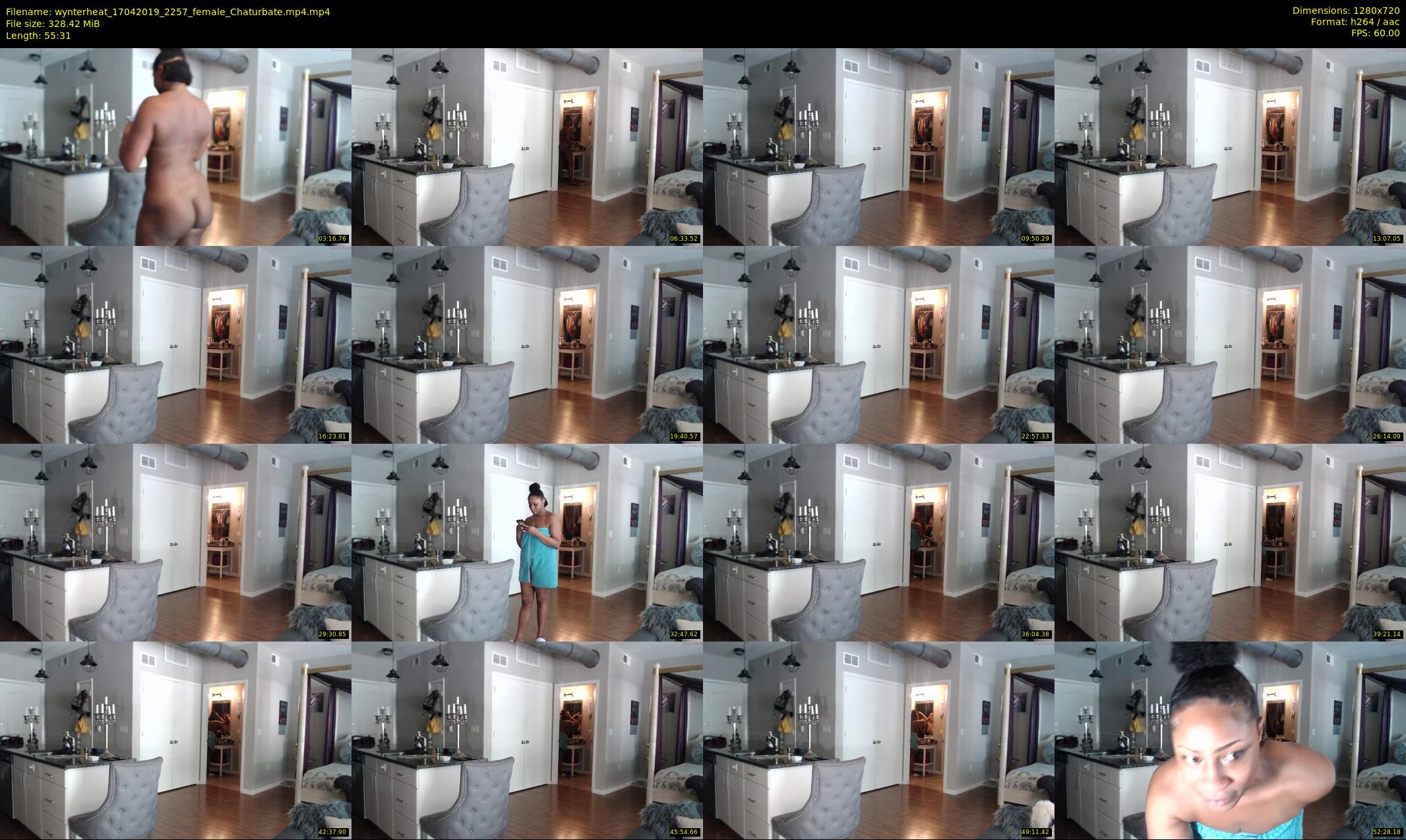 wynterheat — 56 minute Chaturbate female cam show recording, 720p, Apr 17, 2019