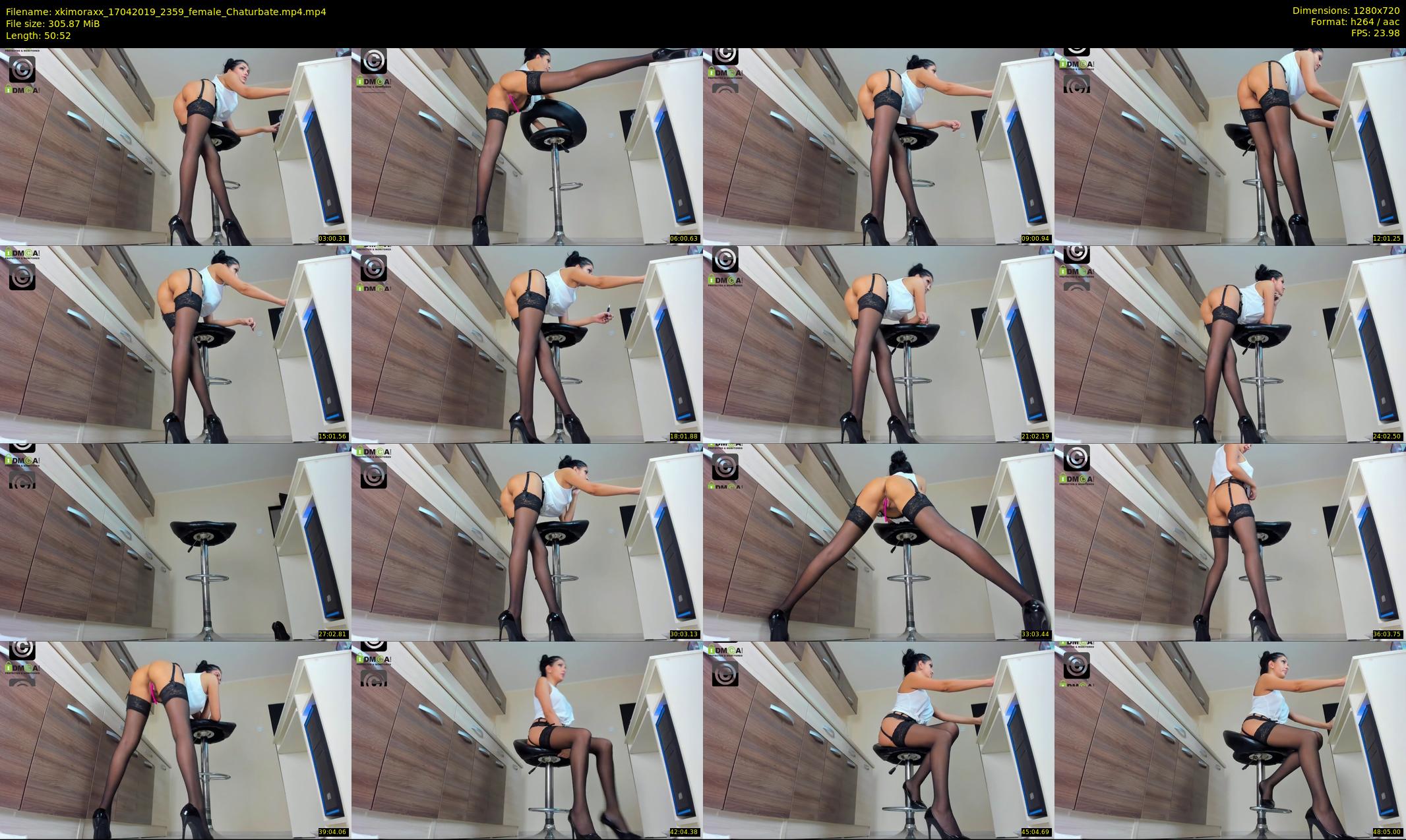 xkimoraxx — 51 minute Chaturbate female cam show recording, 720p, Apr 17, 2019