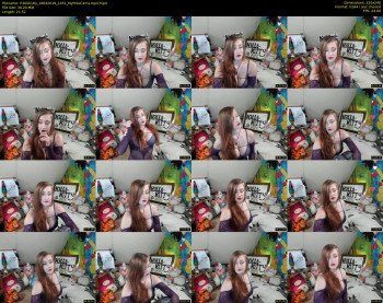 H3llok1tty — 22 minute MyFreeCams cam show recording, SD, Apr 18, 2019