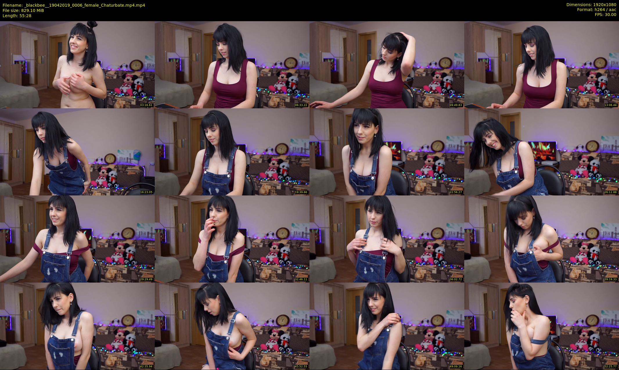 _blackbee_ — 56 minute Chaturbate female cam show recording, 1080p, Apr 19, 2019
