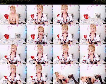 agatafox — 25 minute Chaturbate female cam show recording, 480p, Apr 18, 2019