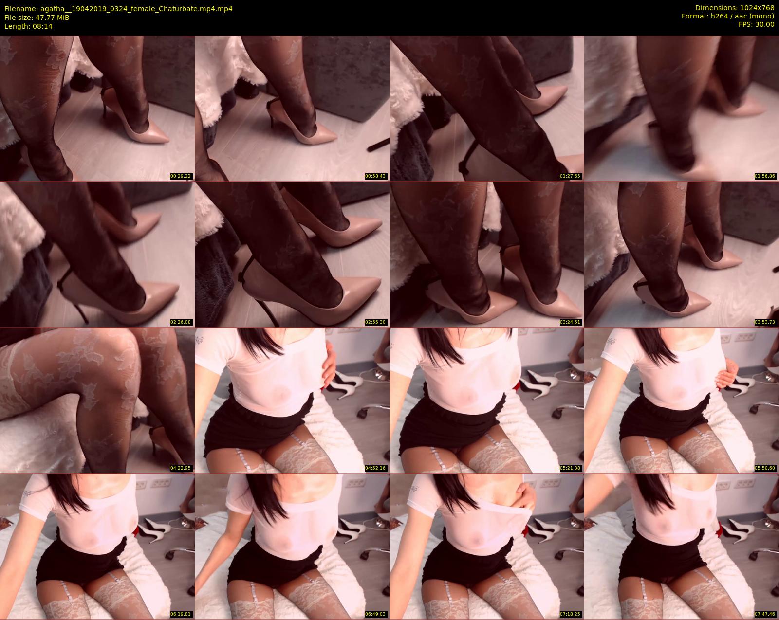 agatha_ — 9 minute Chaturbate female cam show recording, 720p, Apr 19, 2019