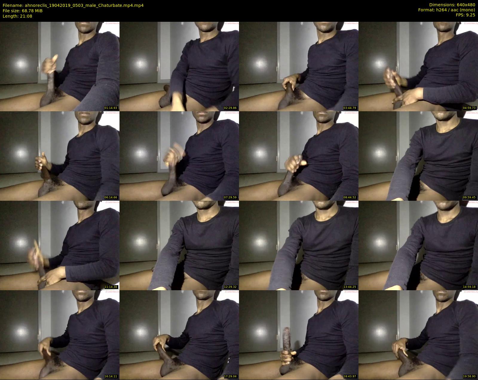 ahnoreclis — 22 minute Chaturbate male cam show recording, 480p, Apr 19, 2019