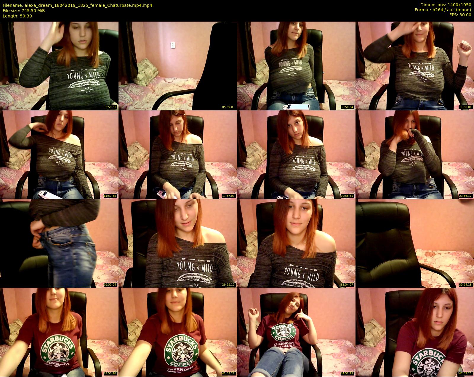 alexa_dream — 51 minute Chaturbate female cam show recording, 720p, Apr 18, 2019