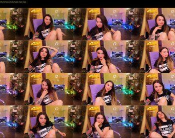 alma_pearl — 15 minute Chaturbate female cam show recording, 4K, Apr 18, 2019