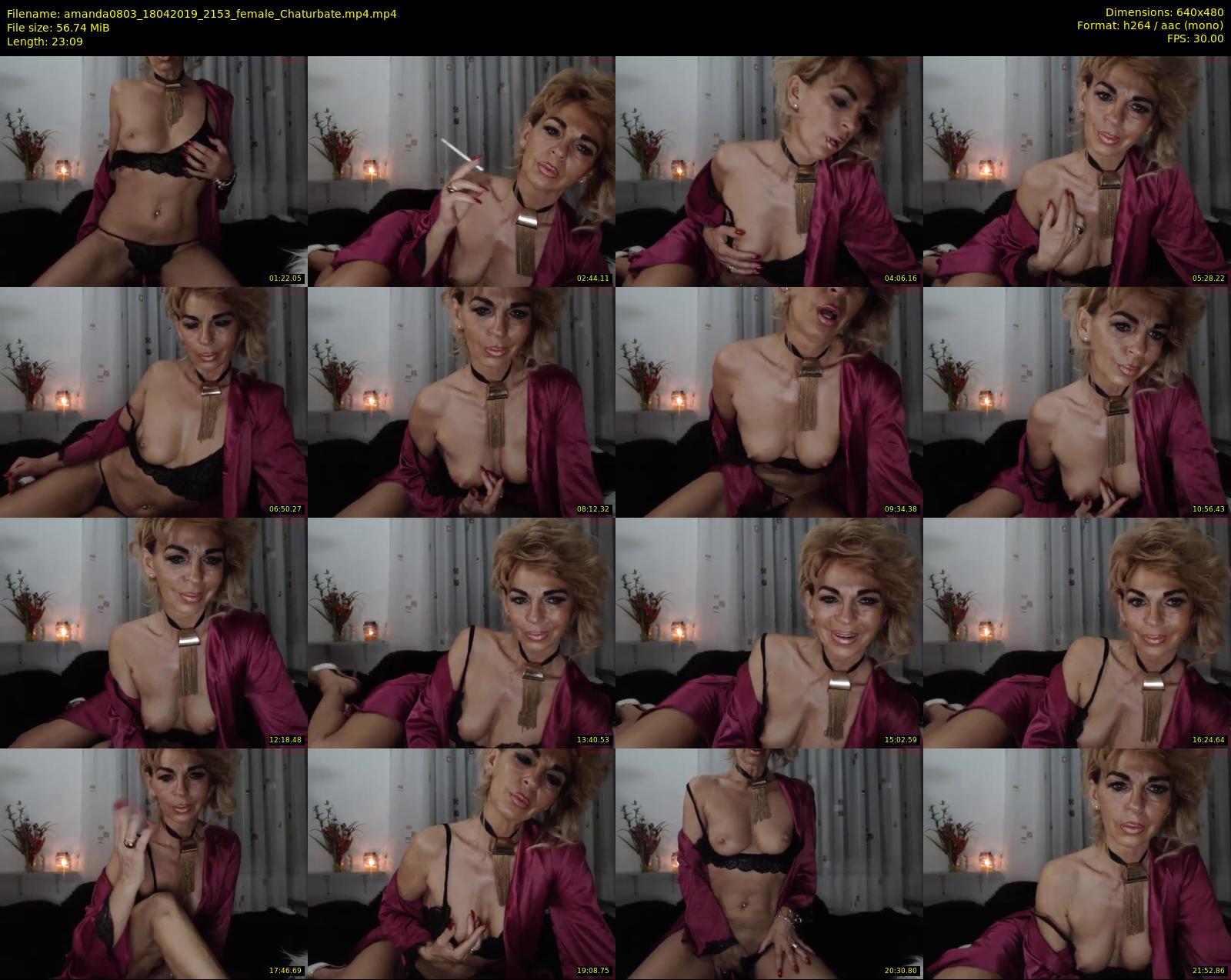 amanda0803 — 24 minute Chaturbate female cam show recording, 480p, Apr 18, 2019