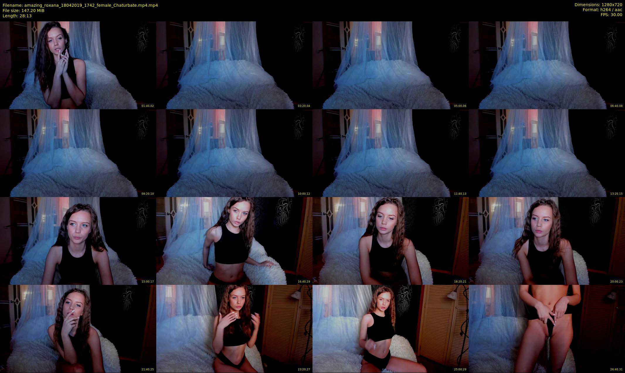 amazing_roxana — 29 minute Chaturbate female cam show recording, 720p, Apr 18, 2019