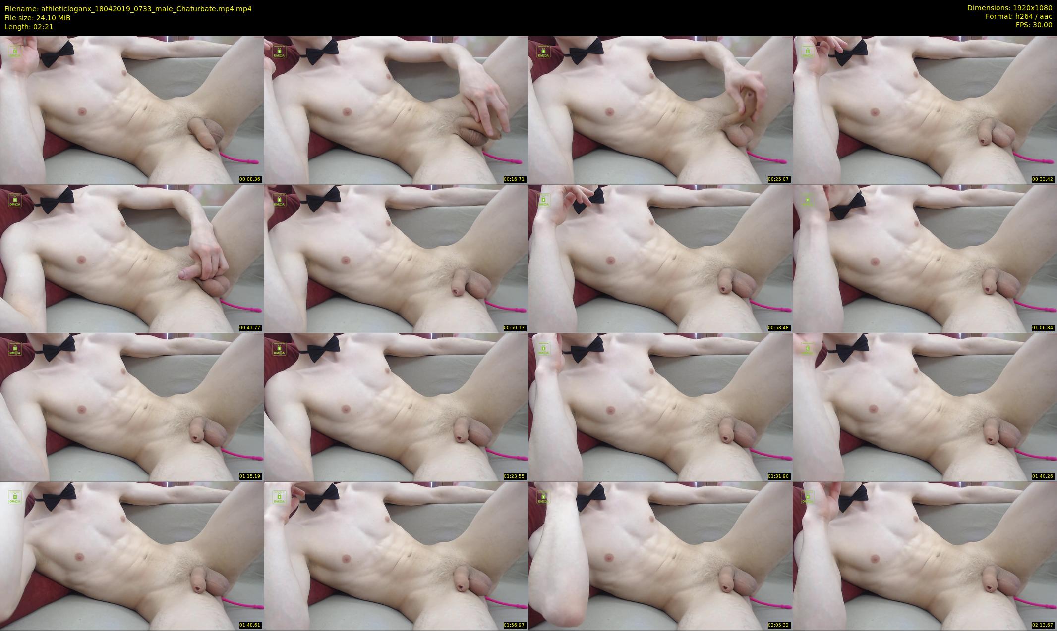 athleticloganx — 3 minute Chaturbate male cam show recording, 1080p, Apr 18, 2019