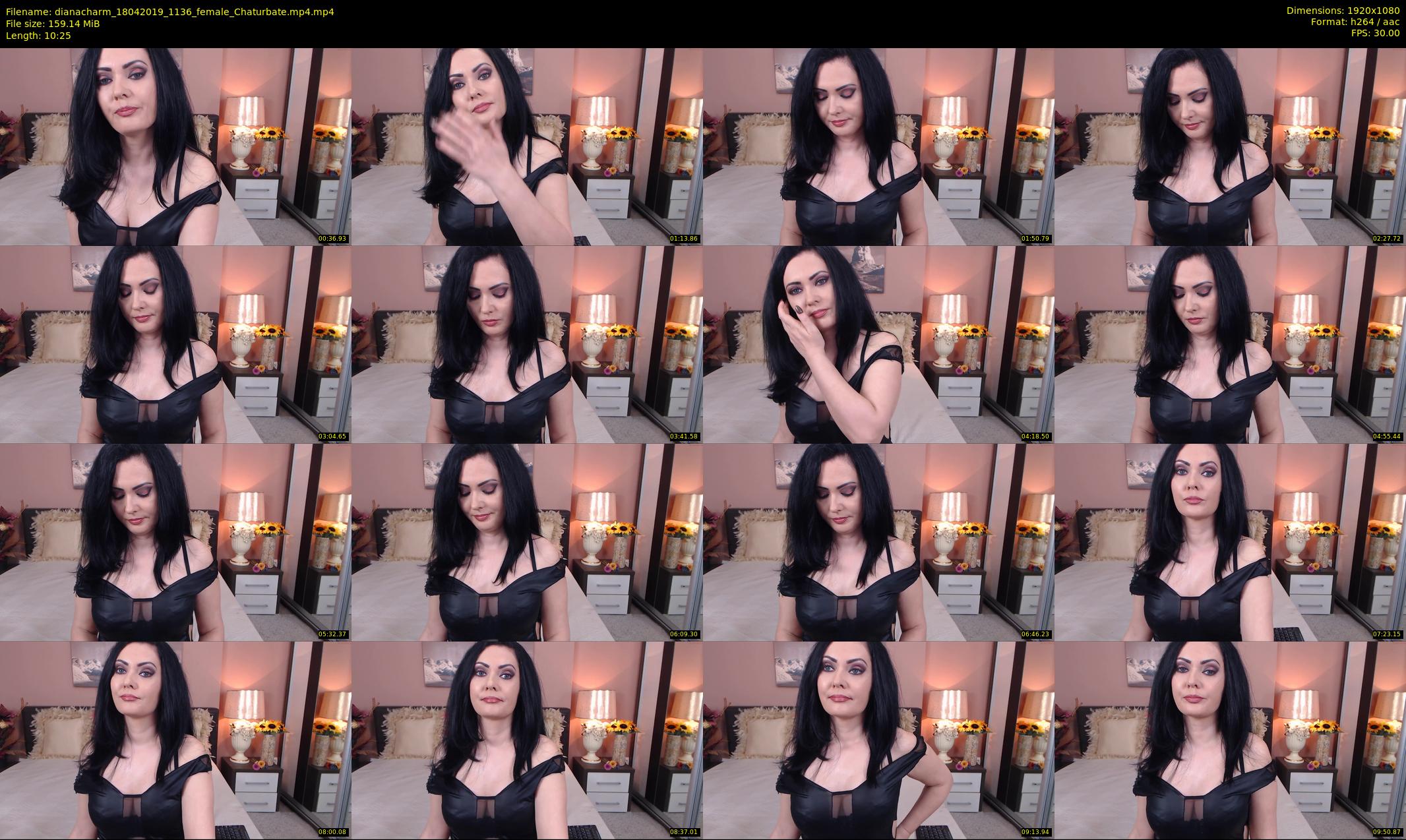 dianacharm — 11 minute Chaturbate female cam show recording, 1080p, Apr 18, 2019