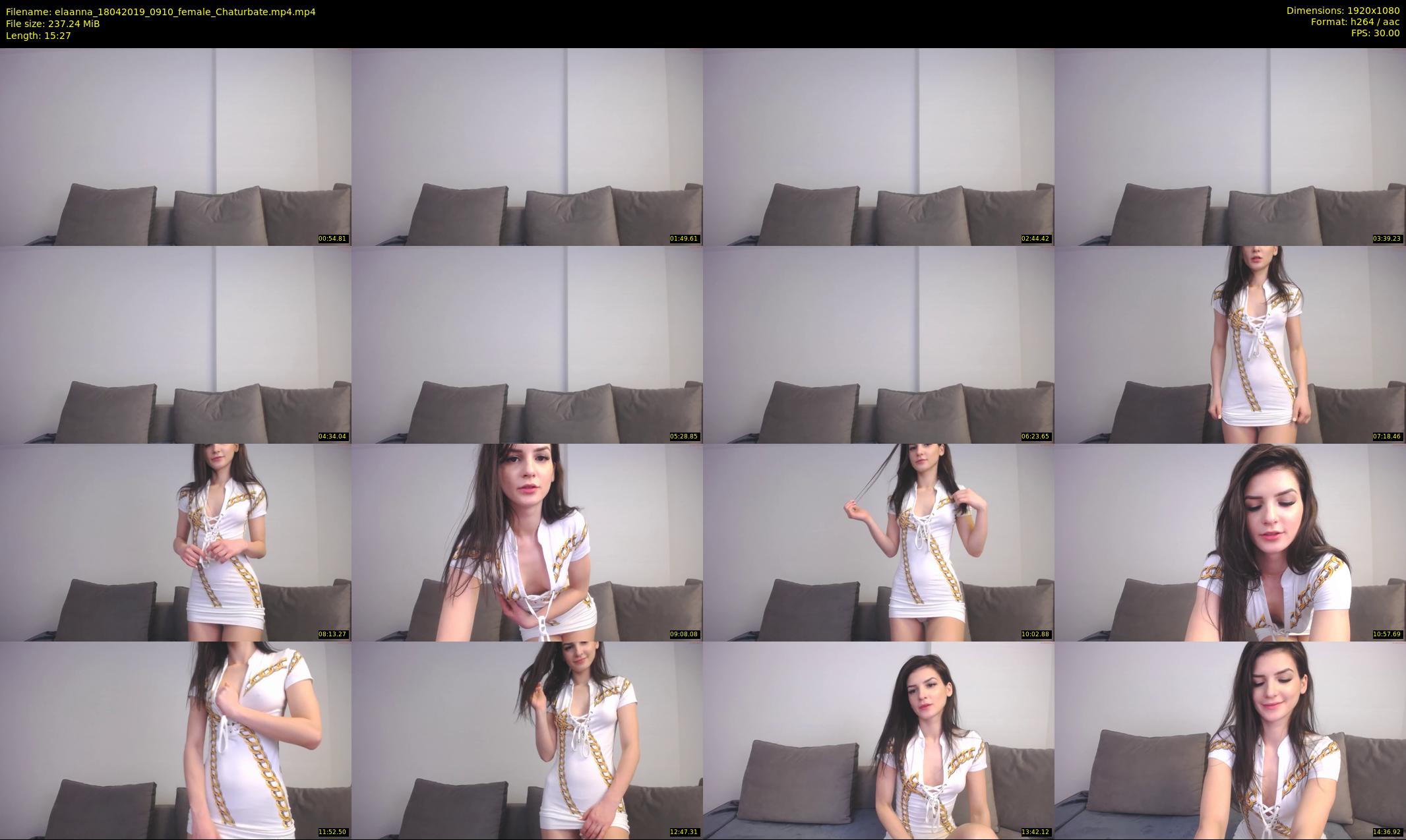 elaanna — 16 minute Chaturbate female cam show recording, 1080p, Apr 18, 2019