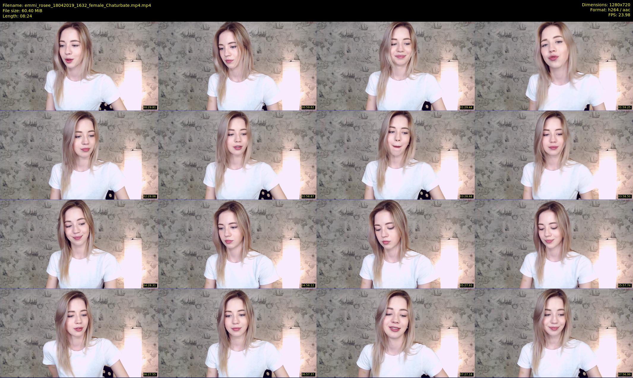 emmi_rosee — 9 minute Chaturbate female cam show recording, 720p, Apr 18, 2019