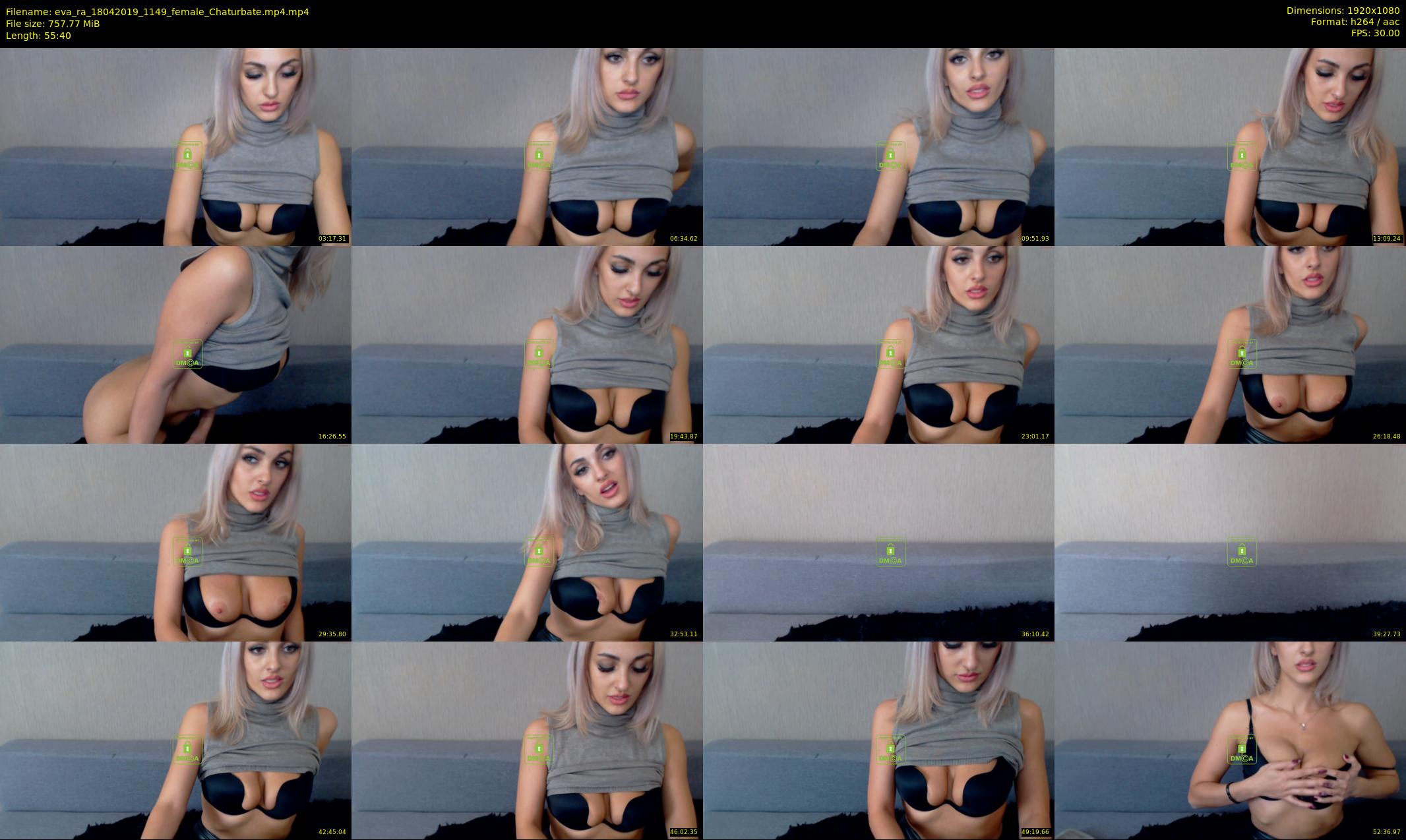 eva_ra — 56 minute Chaturbate female cam show recording, 1080p, Apr 18, 2019