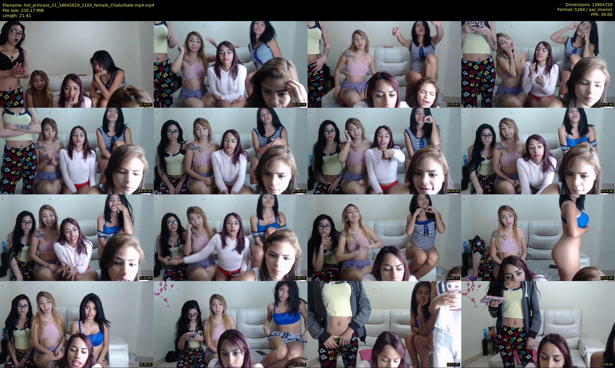 hot_princess_21 — 22 minute Chaturbate female cam show recording, 720p, Apr 18, 2019