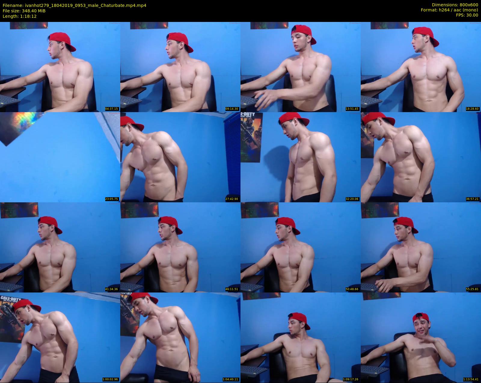 ivanhot279 — 79 minute Chaturbate male cam show recording, 480p, Apr 18, 2019
