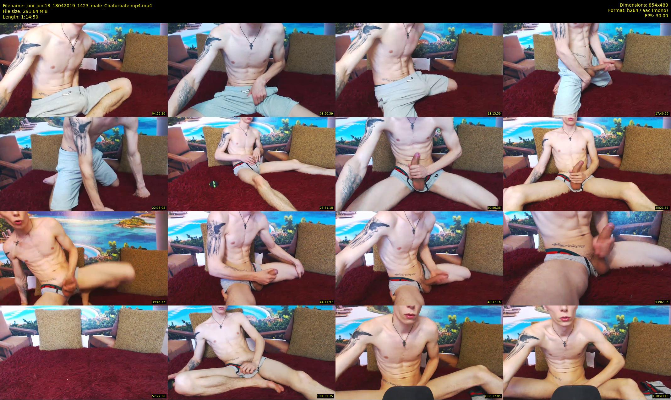 joni_joni18 — 75 minute Chaturbate male cam show recording, 480p, Apr 18, 2019