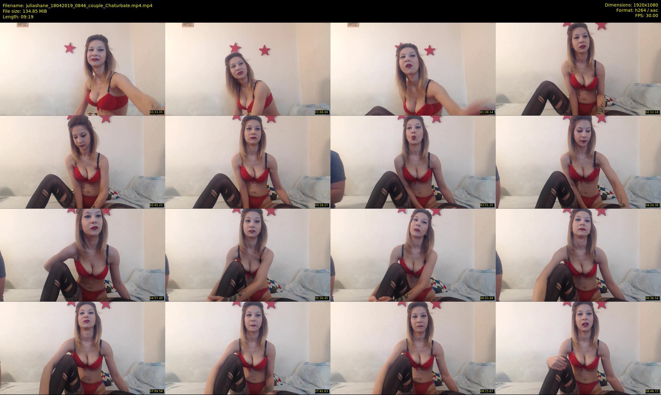 juliashane — 10 minute Chaturbate female cam show recording, 1080p, Apr 18, 2019