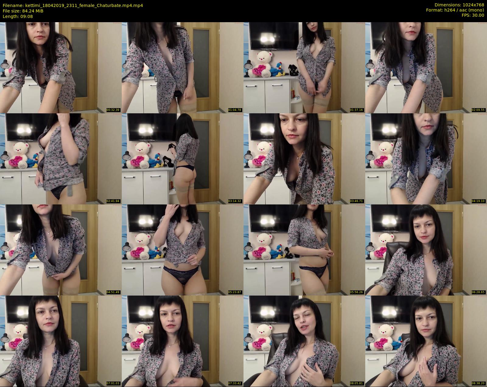 kettimi — 10 minute Chaturbate female cam show recording, 720p, Apr 18, 2019