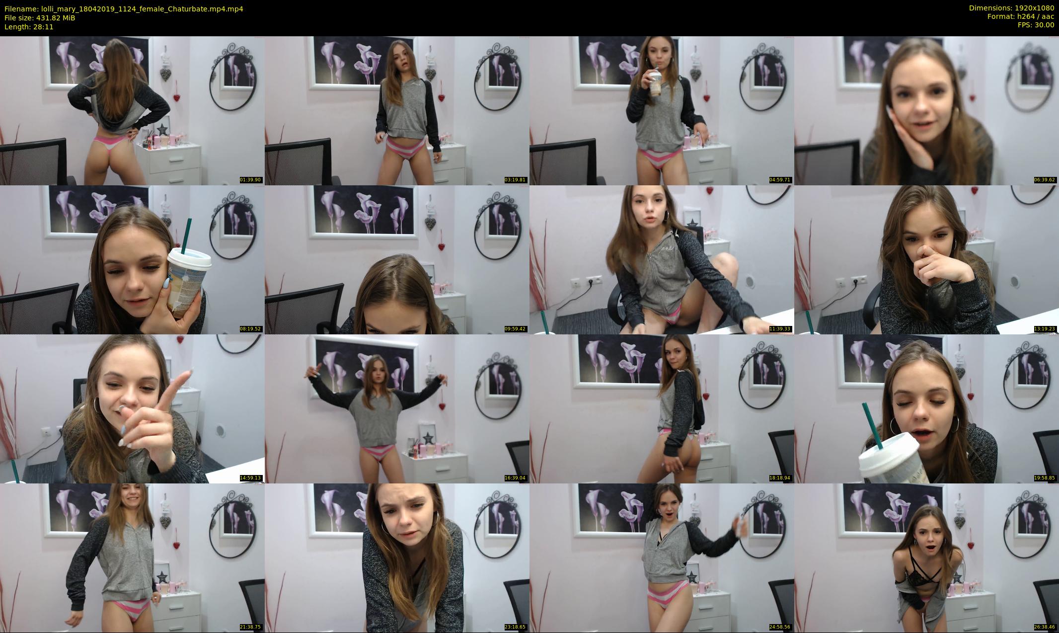 lolli_mary — 29 minute Chaturbate female cam show recording, 1080p, Apr 18, 2019