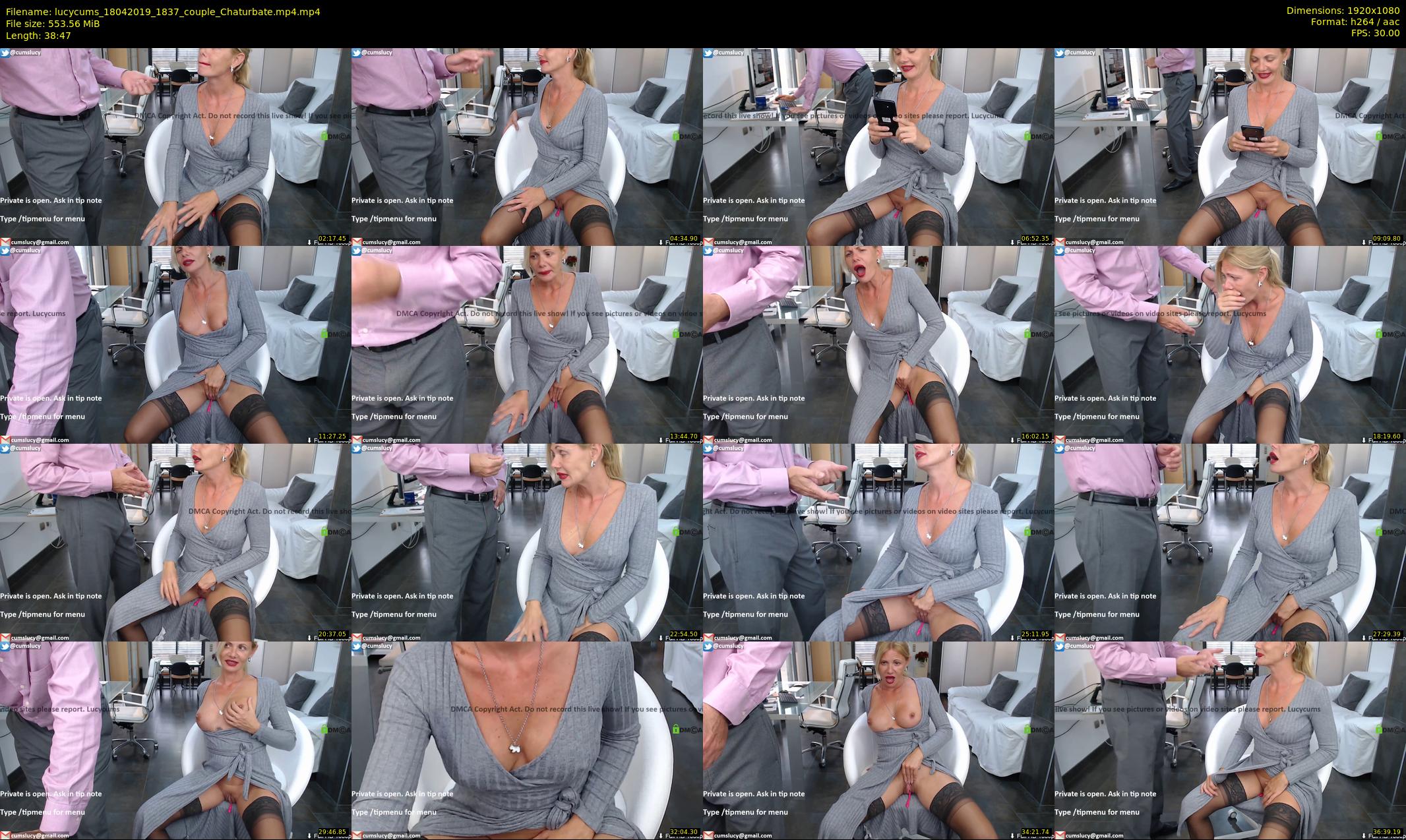 lucycums — 39 minute Chaturbate couple cam show recording, 1080p, Apr 18, 2019