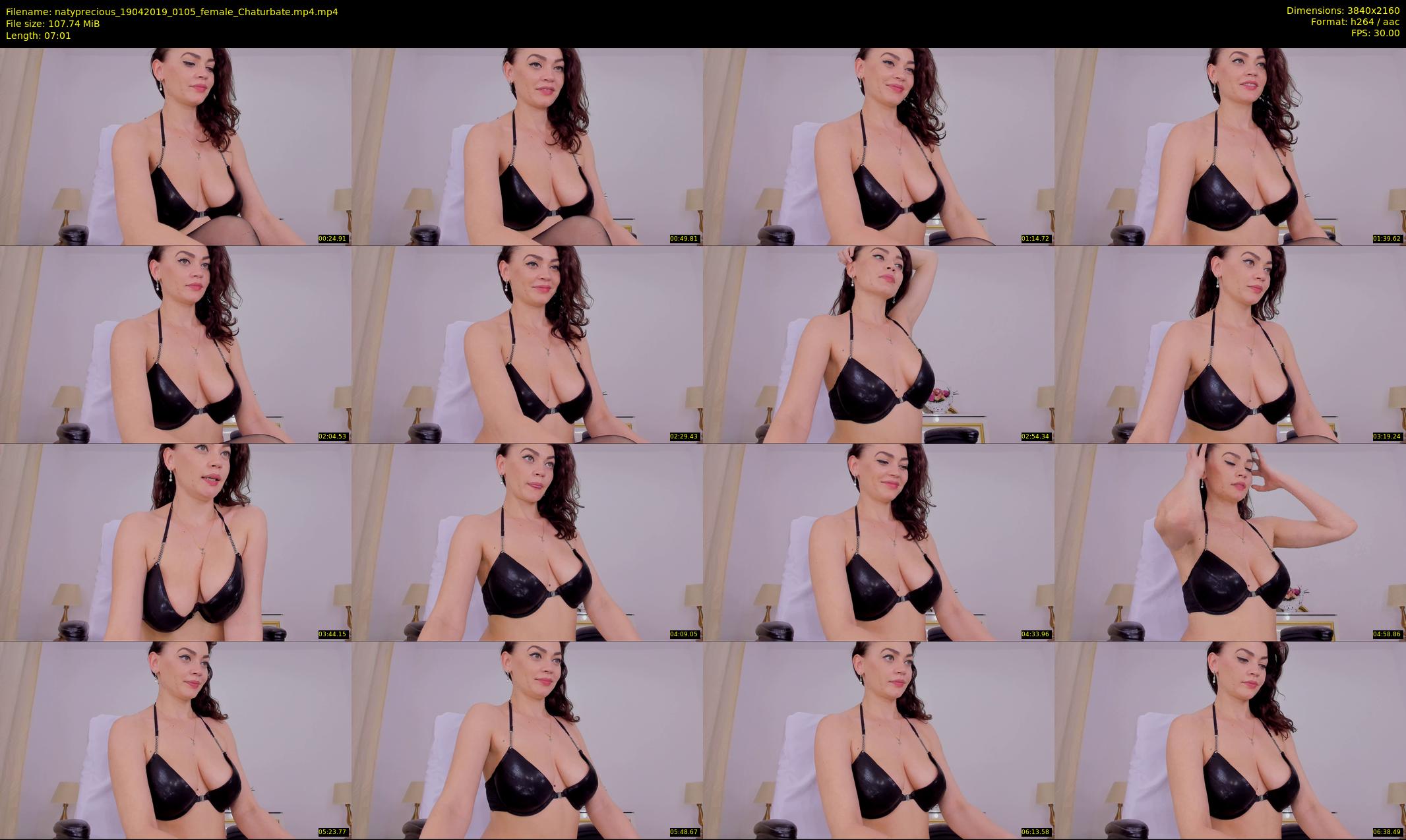 natyprecious — 8 minute Chaturbate female cam show recording, 4K, Apr 19, 2019