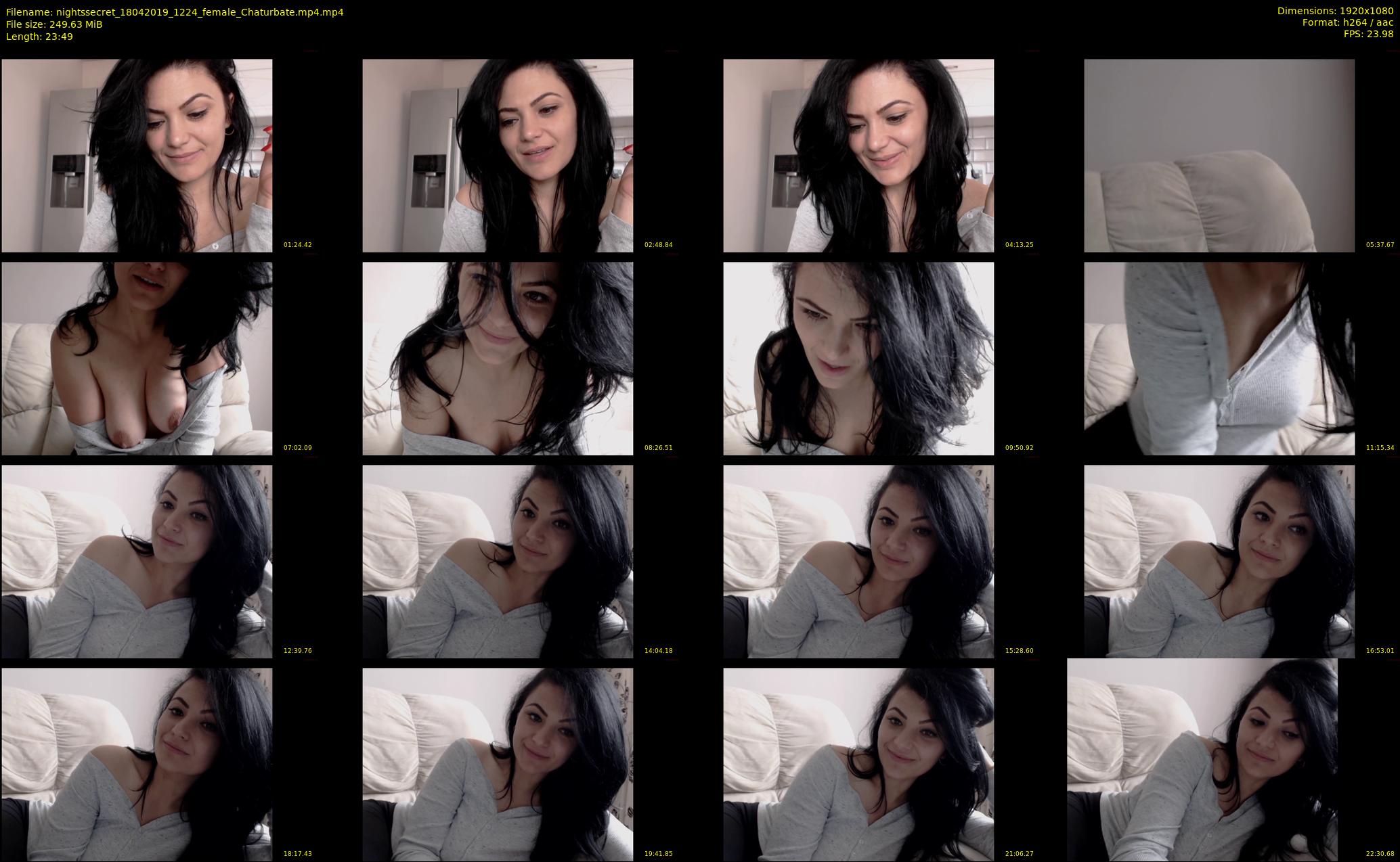 nightssecret — 24 minute Chaturbate female cam show recording, 1080p, Apr 18, 2019