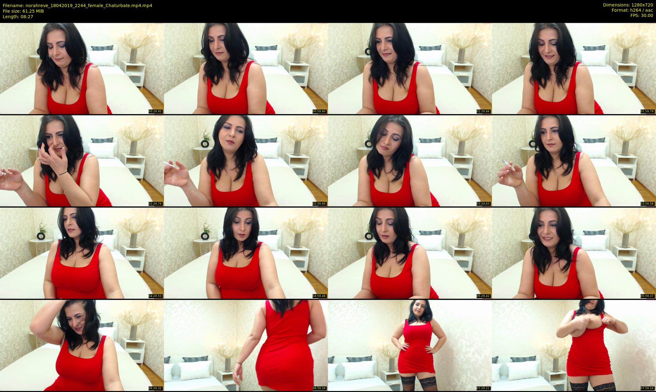 norahreve — 9 minute Chaturbate female cam show recording, 720p, Apr 18, 2019