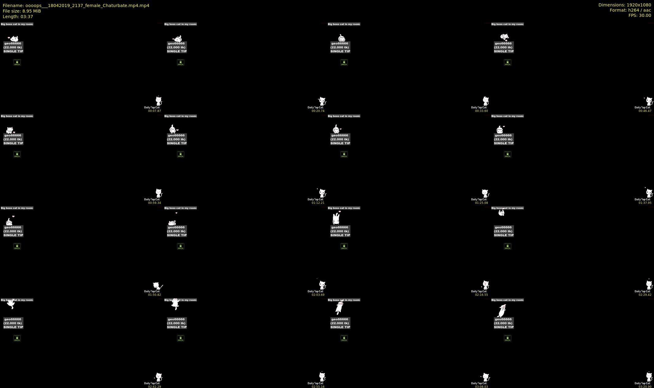 oooops__ — 4 minute Chaturbate female cam show recording, 1080p, Apr 18, 2019