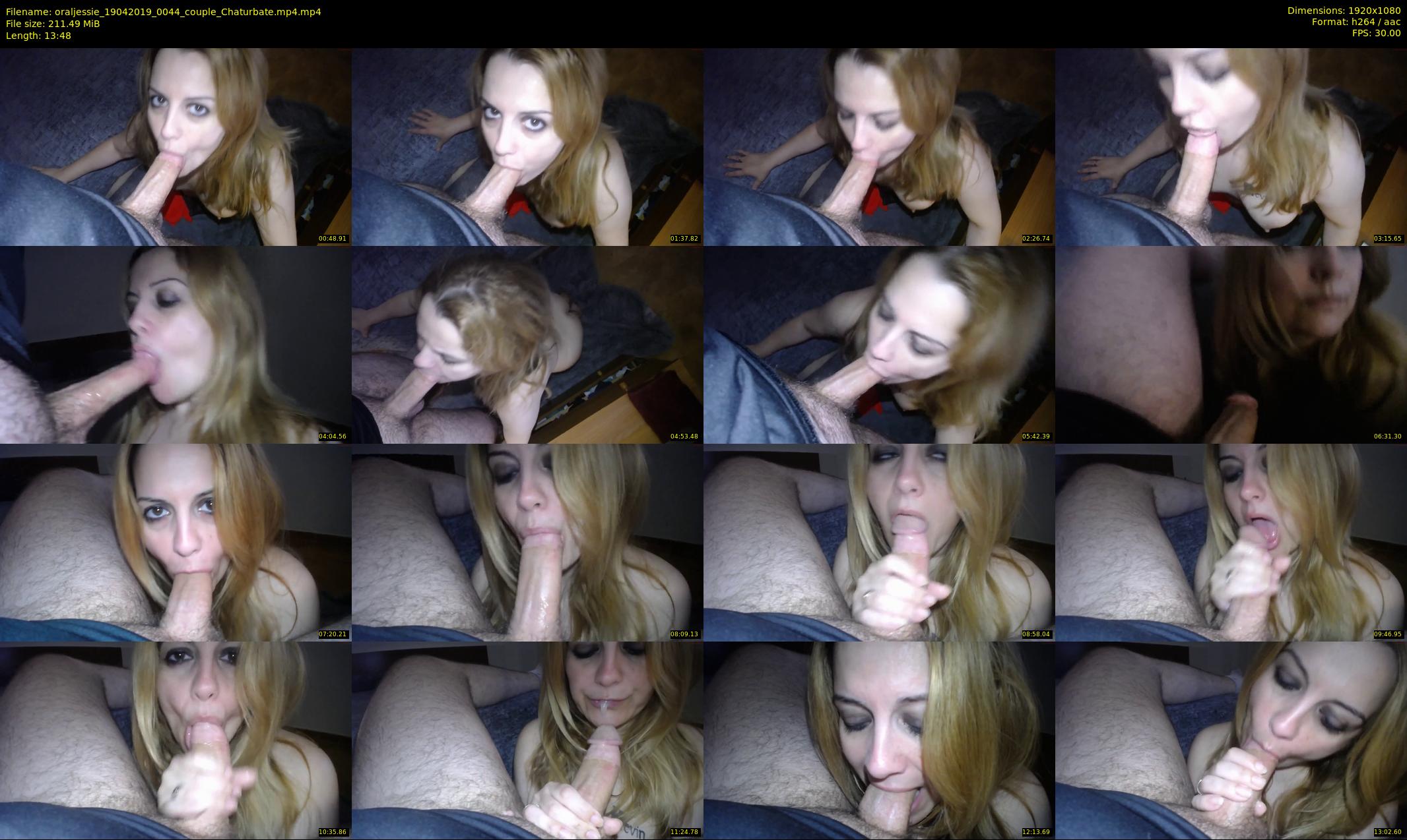 oraljessie — 14 minute Chaturbate couple cam show recording, 1080p, Apr 19, 2019