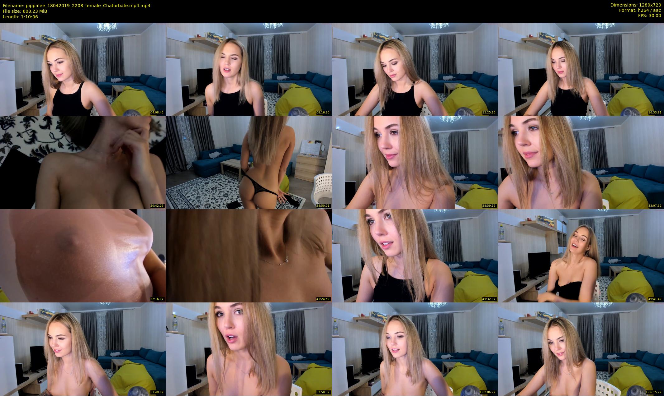 pippalee — 71 minute Chaturbate female cam show recording, 720p, Apr 18, 2019