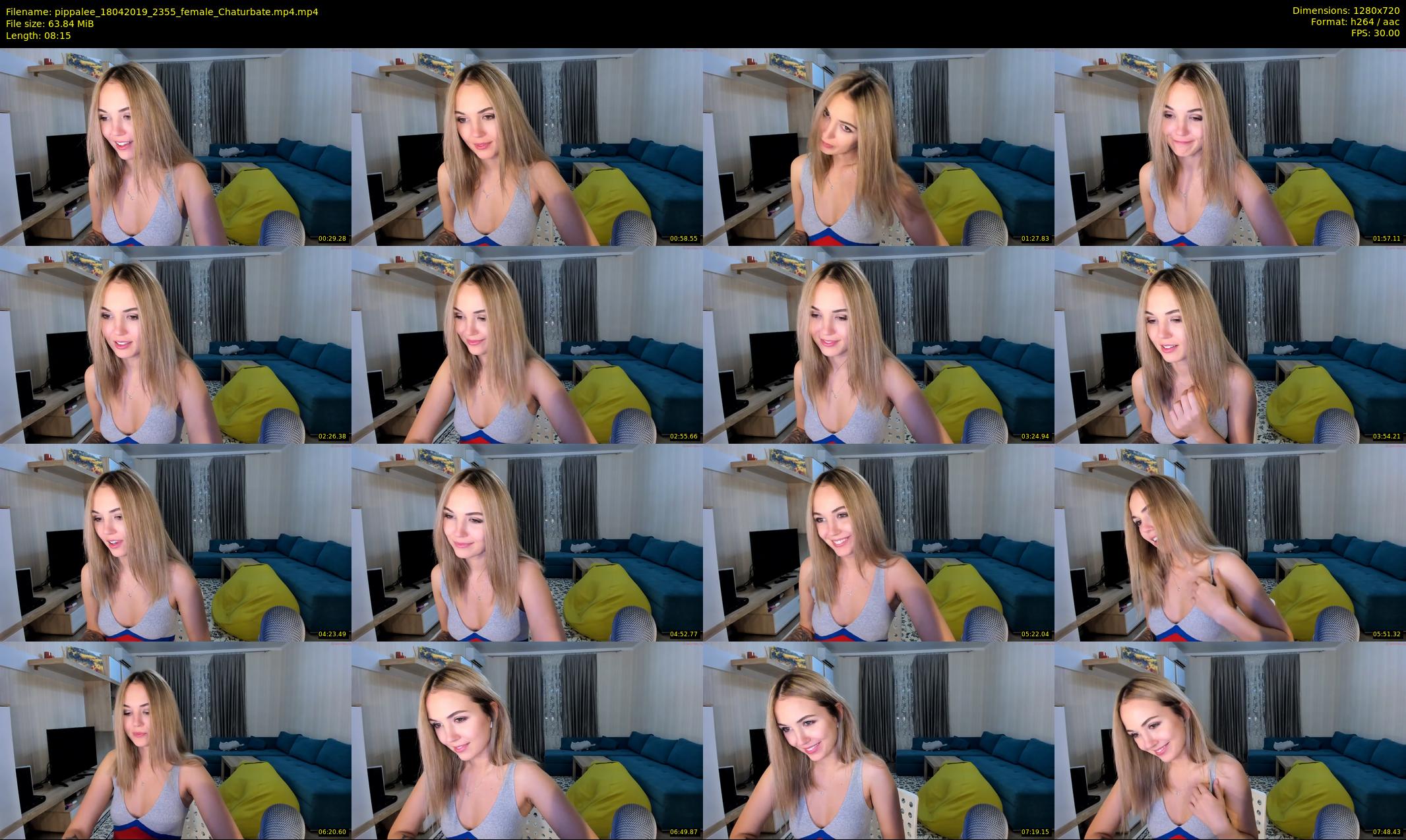 pippalee — 9 minute Chaturbate female cam show recording, 720p, Apr 18, 2019