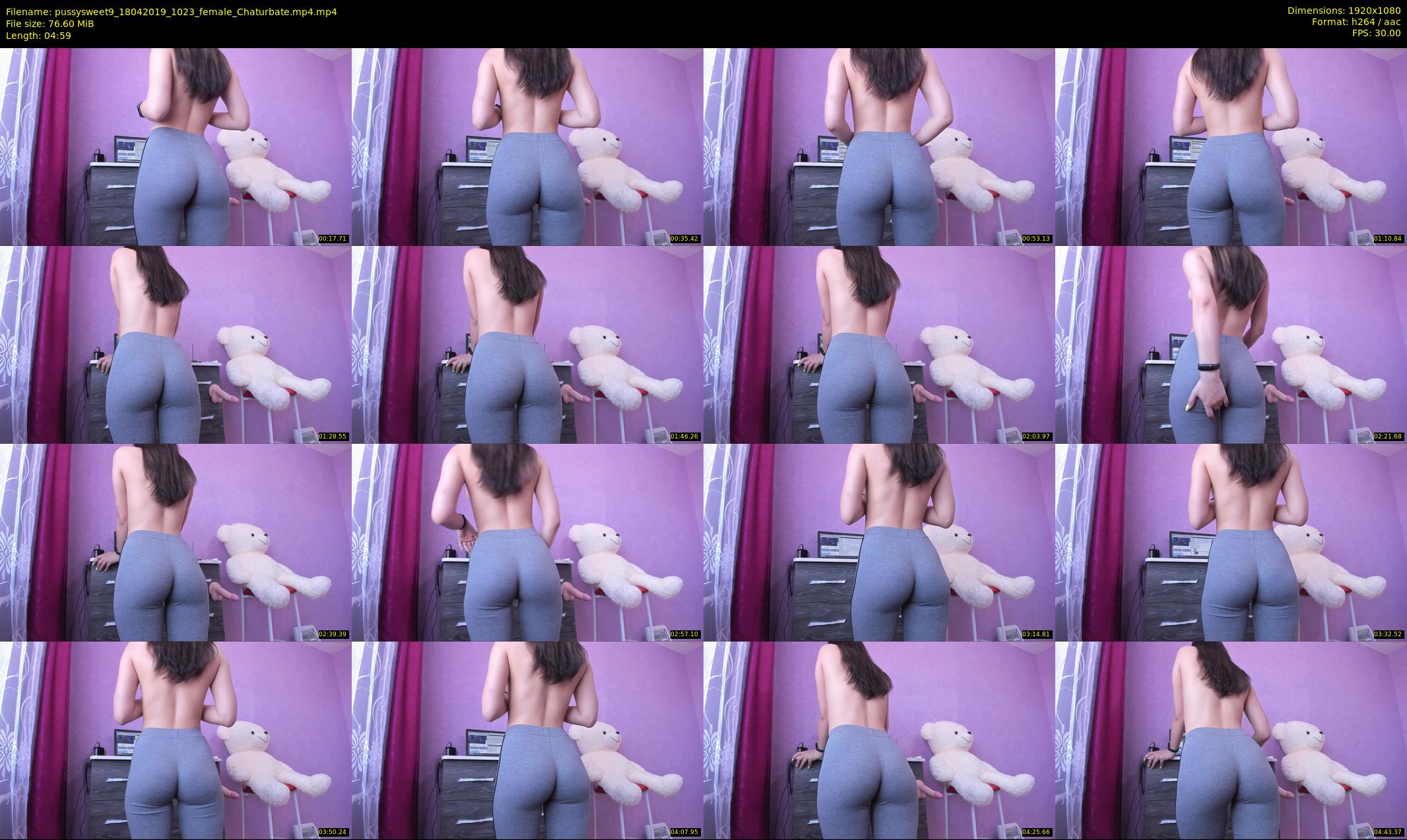 pussysweet9 — 5 minute Chaturbate female cam show recording, 1080p, Apr 18, 2019