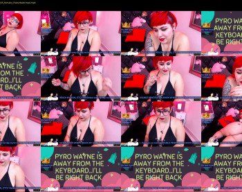pyrowayne — 44 minute Chaturbate female cam show recording, 720p, Apr 18, 2019