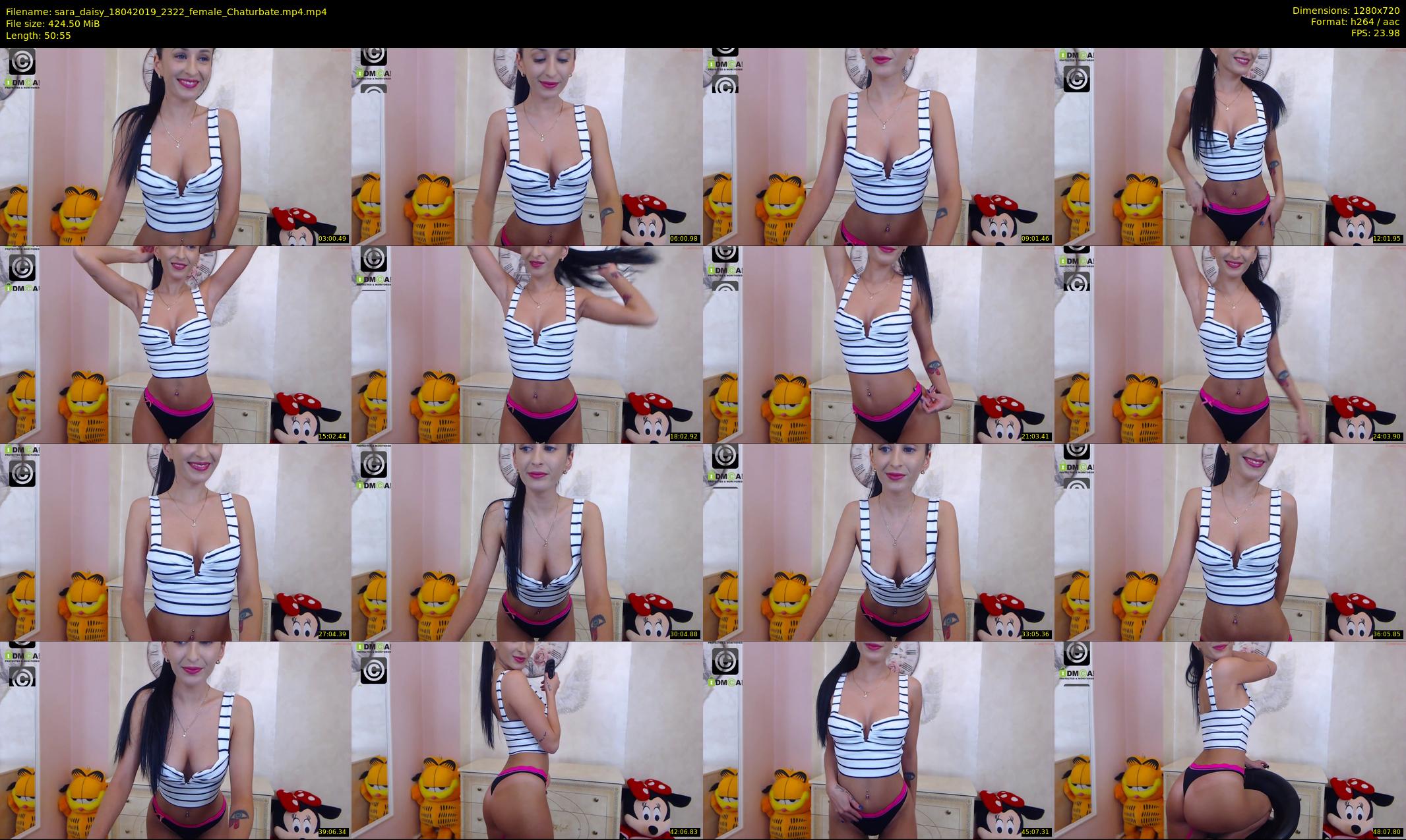 sara_daisy — 51 minute Chaturbate female cam show recording, 720p, Apr 18, 2019