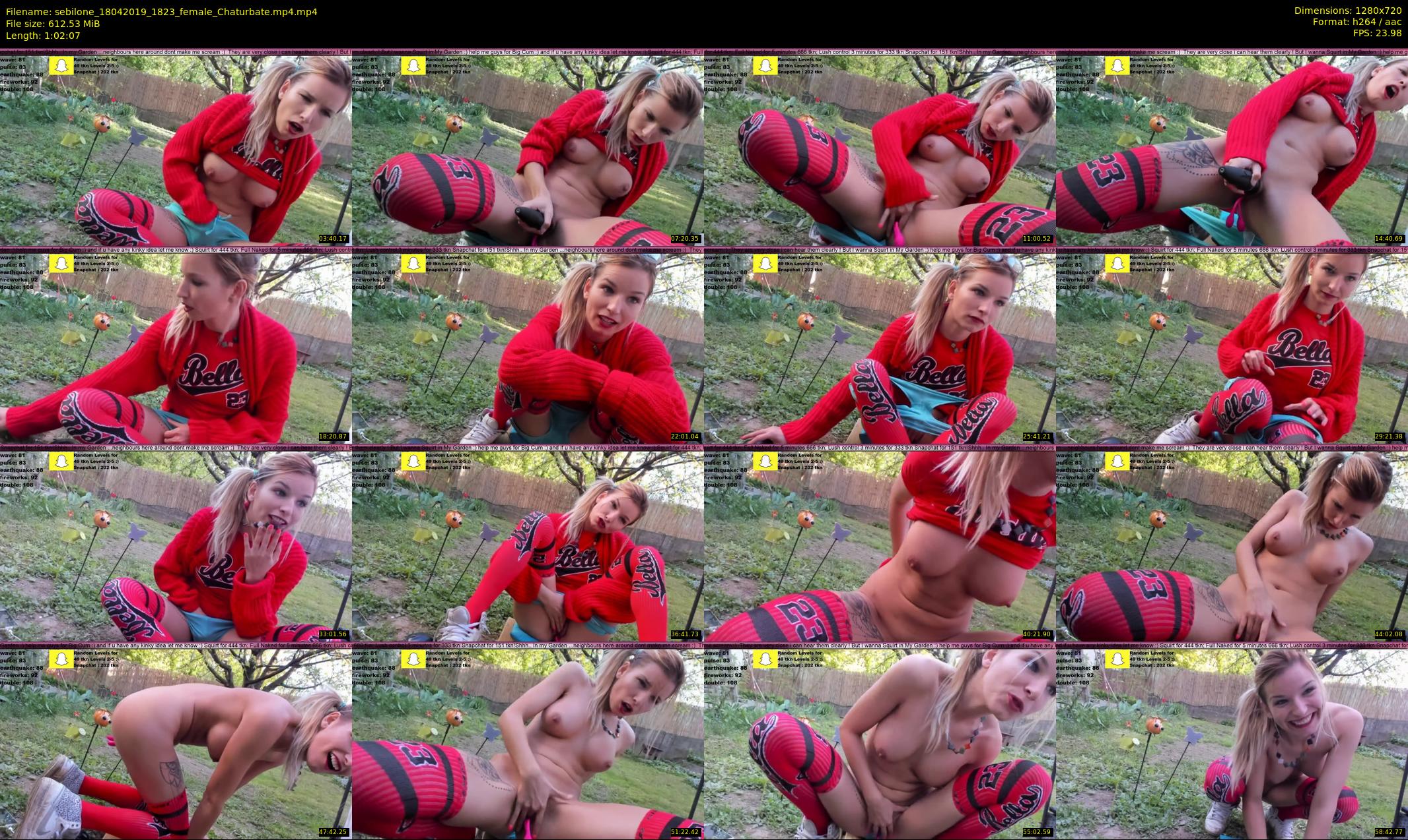 sebilone — 63 minute Chaturbate couple cam show recording, 720p, Apr 18, 2019